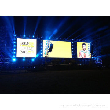 P7.62 Rental Flexible Led Video Screen With Aluminum-profile Cabinet V140 / H140